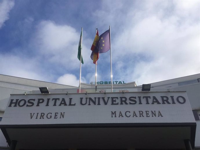 Fachada del Hospital Virgen Macarena.