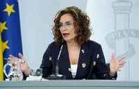 Montero destaca que la previsión de PIB del Gobierno está dentro de los escenarios del Banco de España