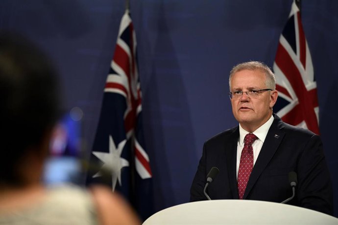 El primer ministro de Australia, Scott Morrison. 