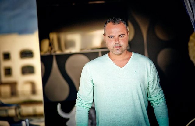 El artista JUAN MAGÁN