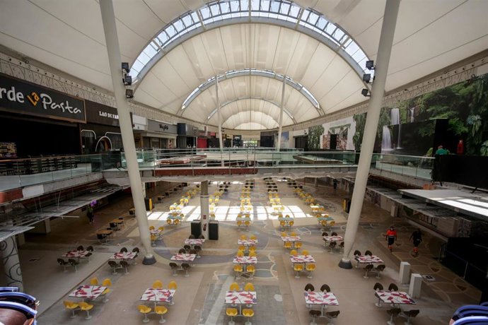Zona de restauración del Centro comercial Intu Xanadú 
