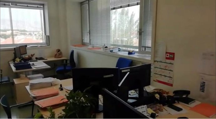 Interior de un juzgado andaluz. 