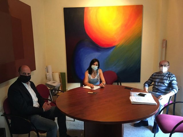 Visita a Valdepeñas por las obras del río Susana