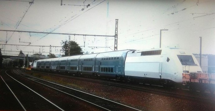 El primero de los trenes AVE de SNCF viaja hacia España