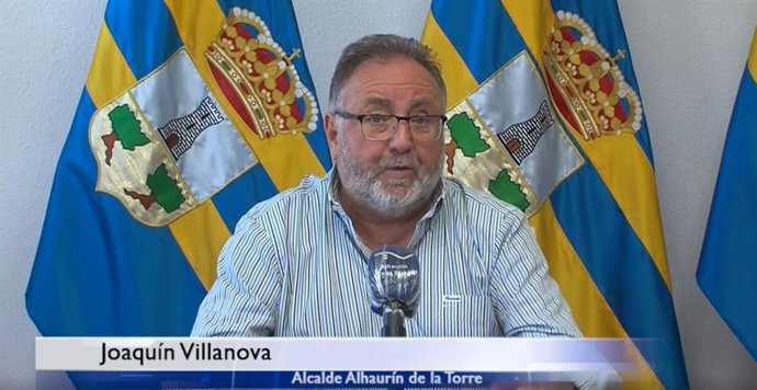 El alcalde de Alhaurín de la Torre, Joaquín Villanova