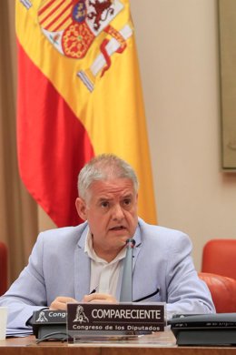 El presidente de la Red Europea contra la Pobreza, Carlos Susías, en el Congreso