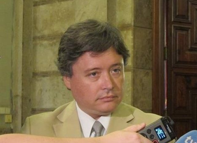 El portavoz de Justicia del PP en el Congreso, Luis Santamaría, en una imagen de archivo 