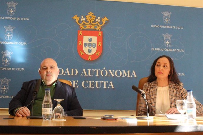 José María Rodríguez y María Carmen Vázquez, anteriores diputados de Vox en Ceuta