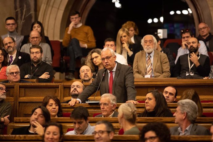 El diputado del PP en el Parlament Santi Rodríguez, en una imagen de archivo.