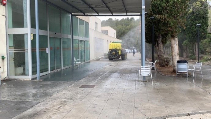 Tareas de desinfección