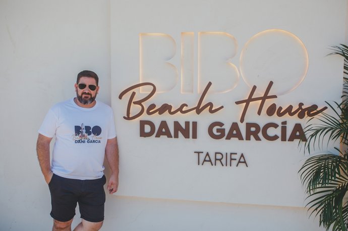Dani García en la apertura de Bibo Beach House