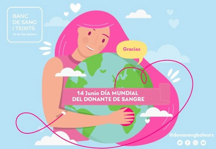 Imagen del BSTIB para el Día Mundial del Donante de Sangre