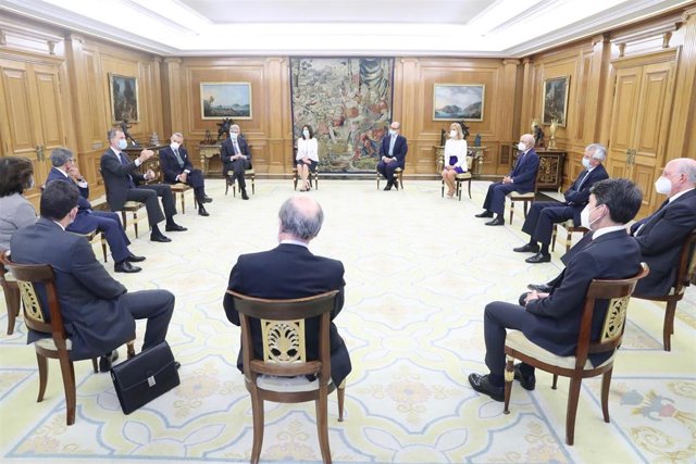 El Rey recibe en audiencia al Comité Ejecutivo de la Fundación SERES