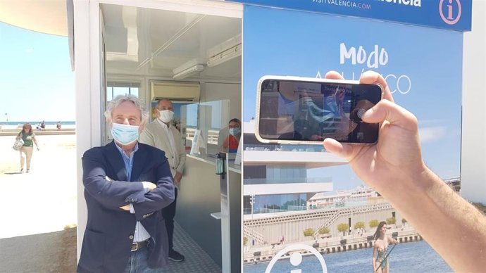 Reapertura de la oficina turística de la playa