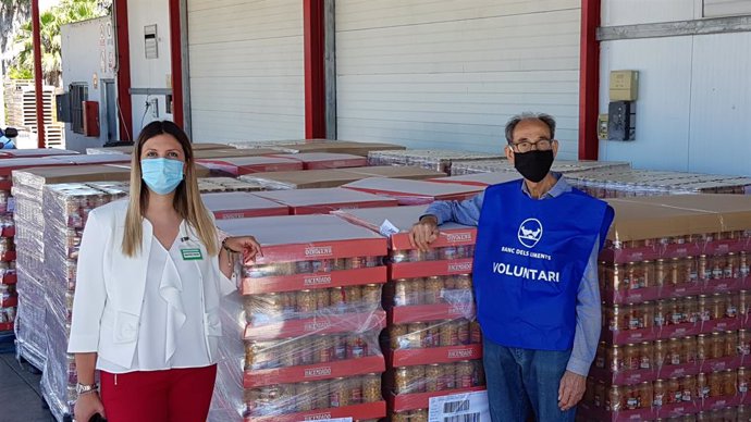 Agro.- Mercadona dona 11.390 kilos de legumbres al Banc dels Aliments en el Ebro