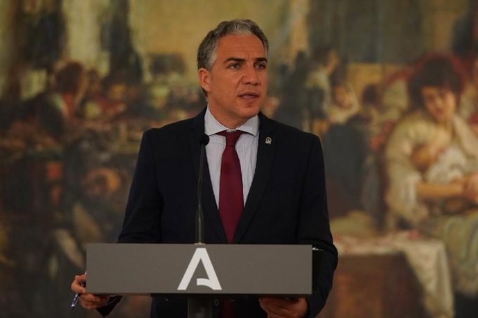 El portavoz del Gobierno, Elías Bendodo.