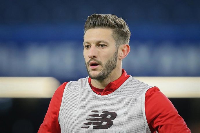 Liverpool midfielder Adam Lallana (20) warming up before the The FA Cup match between Chelsea and Liverpool at Stamford Bridge, London, England on 3 March 2020. Photo Ian Stephen /ProSportsImages / DPPI