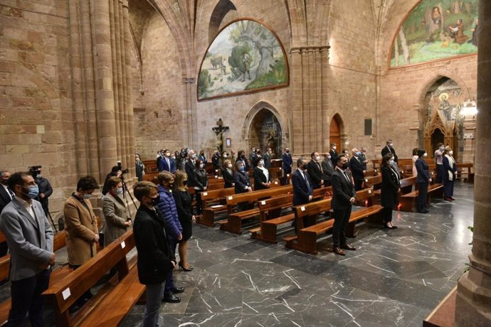 Misa funeral en Valvanera por los fallecidos por el COVID-19