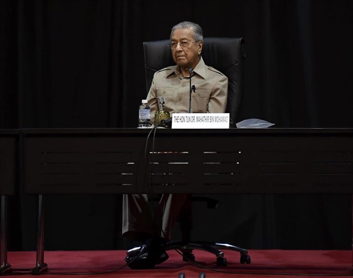 El ex primer ministro de Malasia Mahathir Mohamad. 