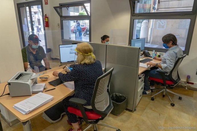 Atención presencial en los servicios municipales