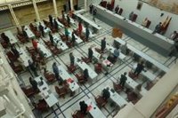 Castillo: "El traslado al Patio de los Ayuntamientos era una necesidad para poder reunir a los 45 diputados"