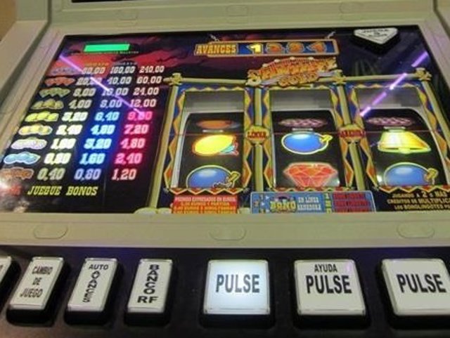 Máquina recreativa en una imagen de archivo.