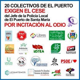 Colectivos firmantes del manifiesto