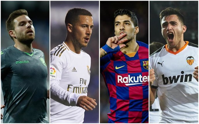 Illarra, Hazard, Suáres y Maxi Gómez, recuperados durante el parón