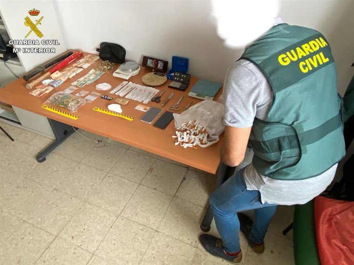 Actuación de la Guardia Civil en Las Cabezas