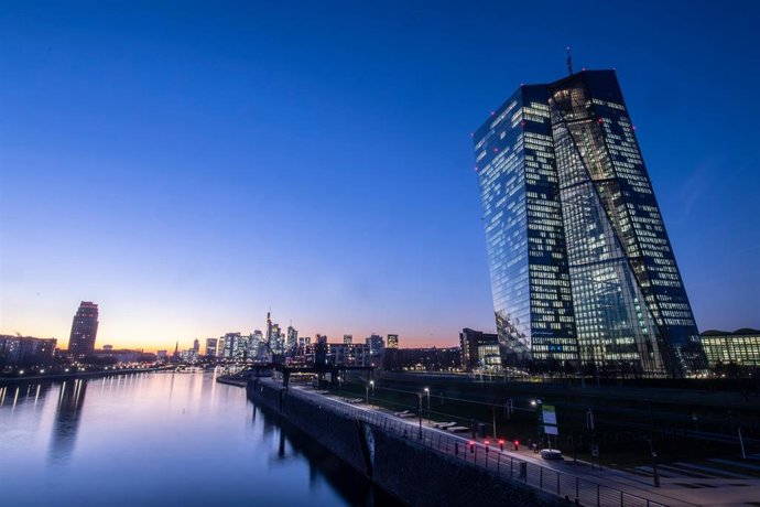 FILED - 21 January 2020, Hessen, Frankfurt_Main: A general view of the European Central Bank (ECB) headquarters. ECB is to extend the timeline for the review of its monetary policy announced earlier this year by six months to the middle of next year as 