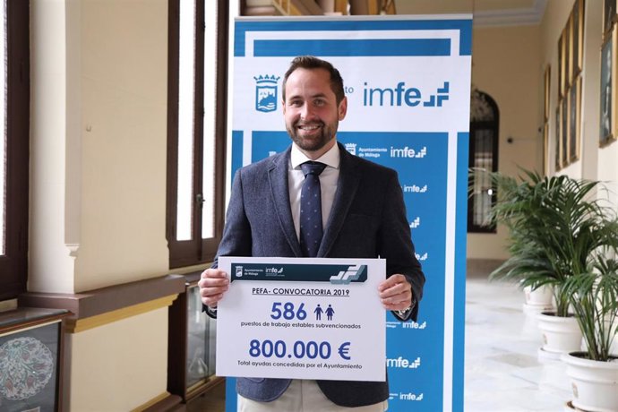 Luis Verde, concejal de Fomento del Empleo del Ayuntamiento de Málaga, en una fotografía de archivo