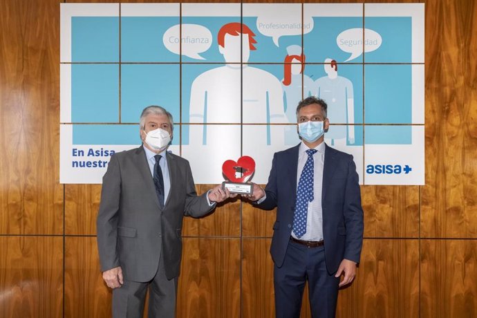 ASISA recibe la distinción 'España en el corazón' por su contribución en la lucha contra el COVID-19