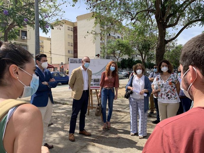 Presentación de la reurbanización de la Plaza del Olivo