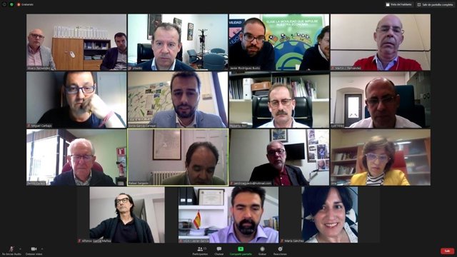 Consejo de Administración de Auvasa celebrado este miércoles.