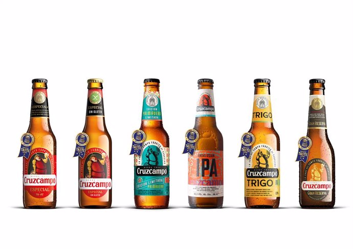 Sevilla.-Cruzcampo recibe 12 estrellas en los 'Superior Taste Award', la 'Guía M