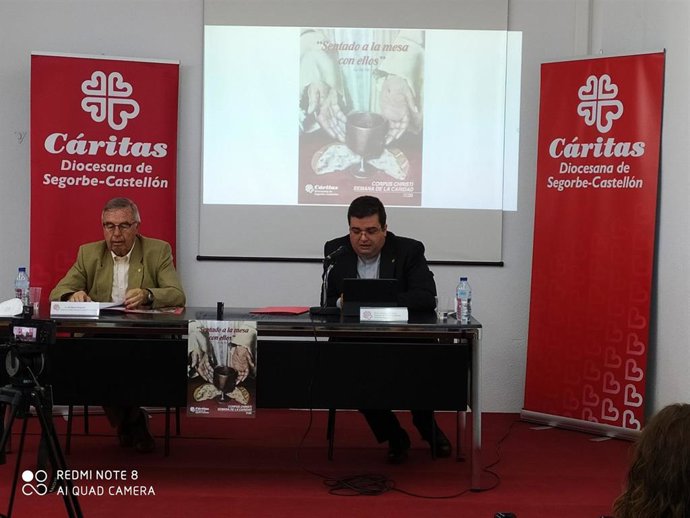 Presentación de las memorias de Cáritas
