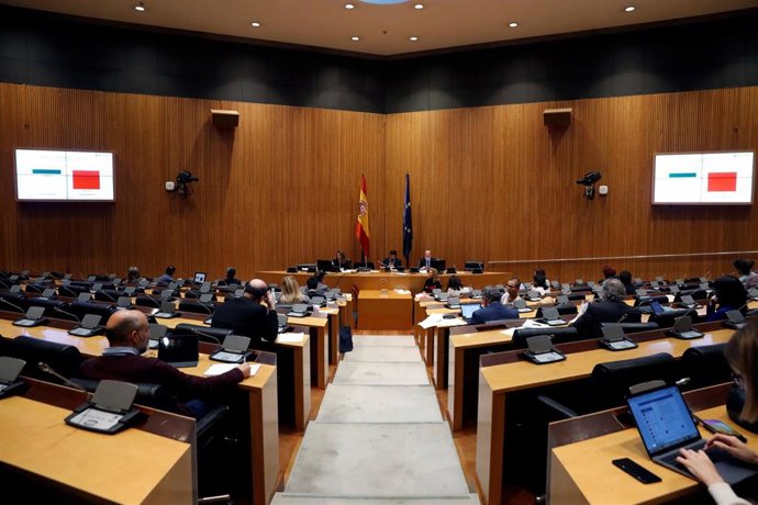 Vista general de una comisión en el Congreso