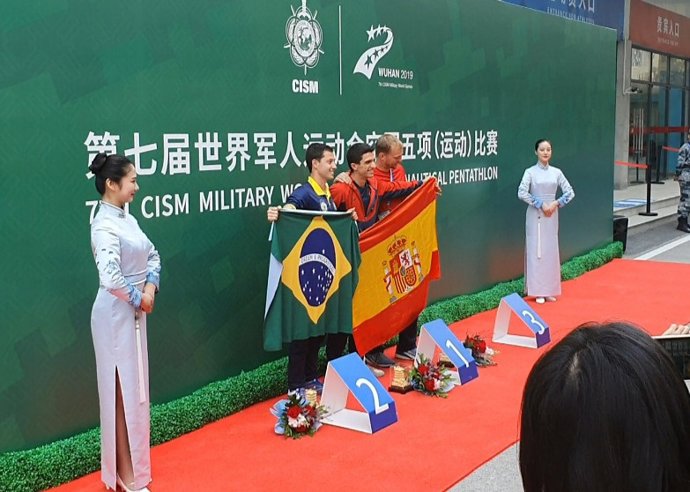 Juegos Mundiales Militares celebrados en Wuhan (China)