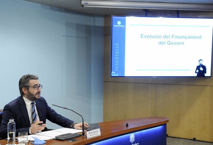 El ministre de Finances i Portaveu de Govern d'Andorra, Eric Jover