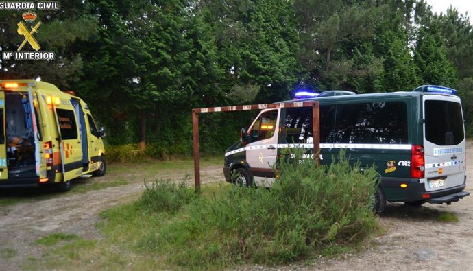Investigado al padre de un menor de 8 años tras sufrir el niño un accidente con una motocicleta que pilotaba en Poio.