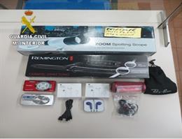 Material robado en Tías incautado por la Guardia Civil