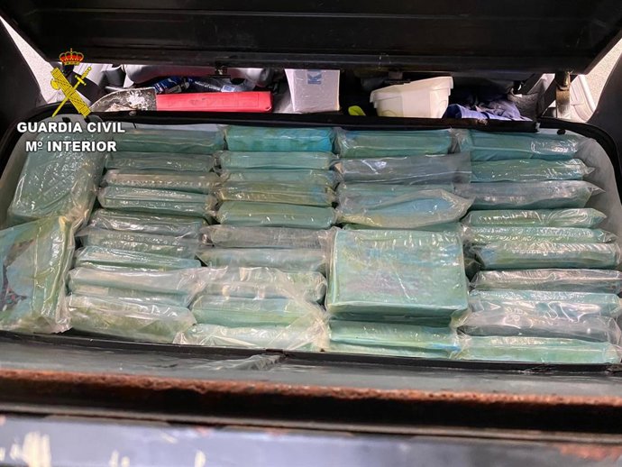 Cocaína incautada en el Puerto de La Luz