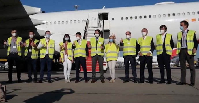 Tras 36 vuelos y 122,74 millones de equipos traídos,  se deja en pausa el Corredor Aéreo Sanitario