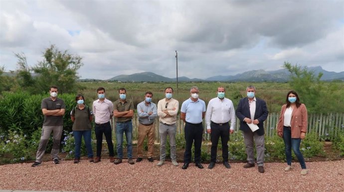 Medio Ambiente y el Club Pollentia Resort constatan la efectividad del convenio de colaboración en beneficio de la conservación de sAlbufereta.