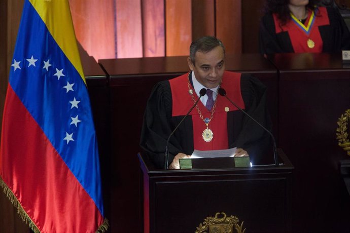 El presidente del Tribunal Supremo de Justicia (TSJ) de Venezuela, Maikel Moreno