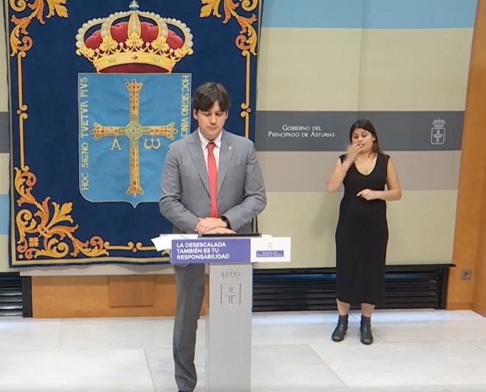 Comparecencia telemática del consejero de Ciencia, Borja Sánchez.