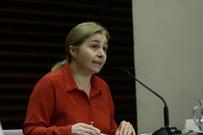 La portavoz municipal, Inmaculada Sanz. Archivo.