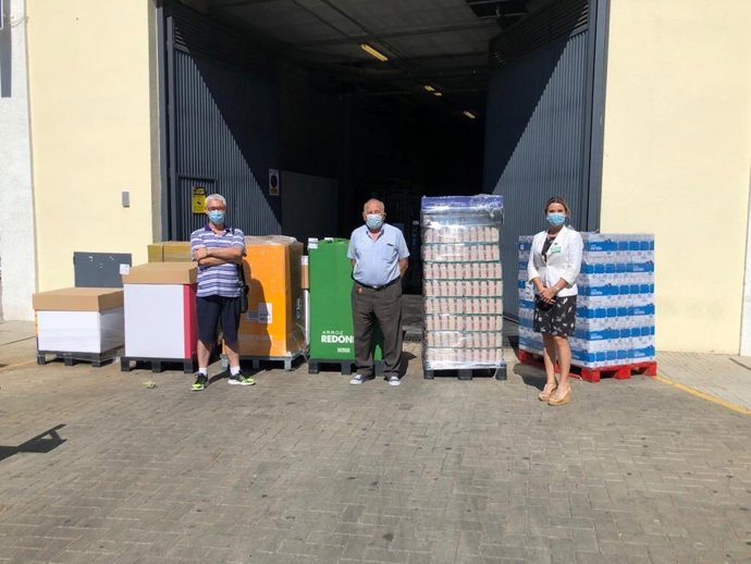 Mercadona dona a Cáritas Parroquial Santa Eulalia de Mérida más de 3.800 kilos d