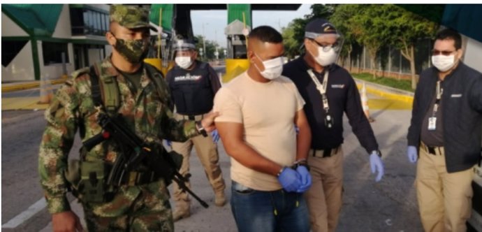 José Rojas Castillo, el supuesto militar de la Fuerza Armada Nacional Bolivariana (FANB) de Venezuela descubierto en Colombia cuando realizaba tareas de seguimineto y espionaje.
