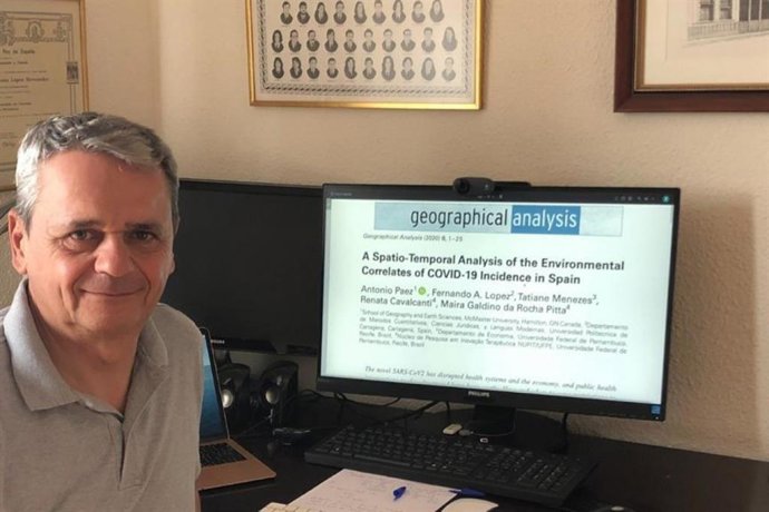 El catedrático de la Universidad Politécnica de Cartagena (UPCT), Fernando López